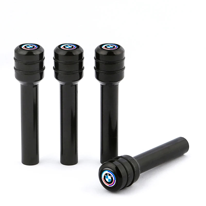 4Pcs Aluminum Alloy Car Door Lock Pins Security Rod Knob Cover For BMW M 50th Anniversary M5 E46 E90 F10 E39 E36 F20 E87 G30 E92