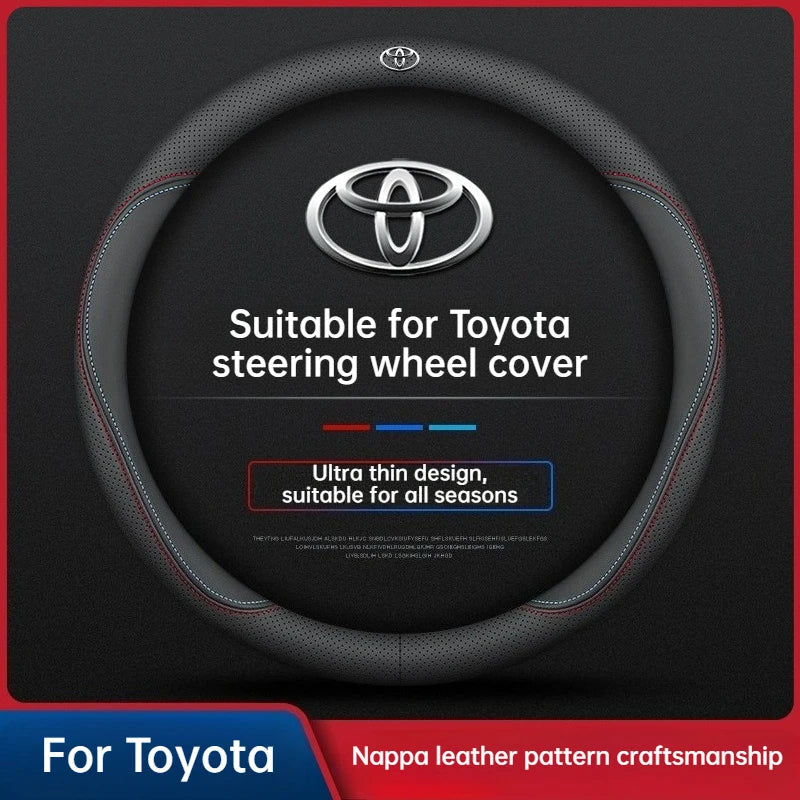 Universal Steering Wheel Cover Suitable for Toyota Corolla Camry Levin Highlander RAV4 Dazzling Veranda Chr Handle Cover