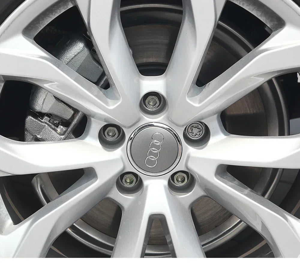 4pcs 69mm Car Styling Wheel Center Cap Hub Covers Badge For Audi A3 A4 A5 A6 A7 A8 S4 S6 A4L A6L 4B0601170A Auto Accessories
