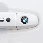 4pcs Car 20mm Door Keyhole Lock Protection Sticker Decor Decals For BMW X1 X2 X3 E46 E36 E34 F10 E90 F30 E60 F30 E53 E30 E92 E87