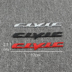 Car Emblem Decals VTEC IVTEC Metal Badge Sticker Accessories For Civic cb400 i-VTEC vfr800 cb750 Accord Odyssey CRV Pilot FIT