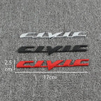 Car Emblem Decals VTEC IVTEC Metal Badge Sticker Accessories For Civic cb400 i-VTEC vfr800 cb750 Accord Odyssey CRV Pilot FIT