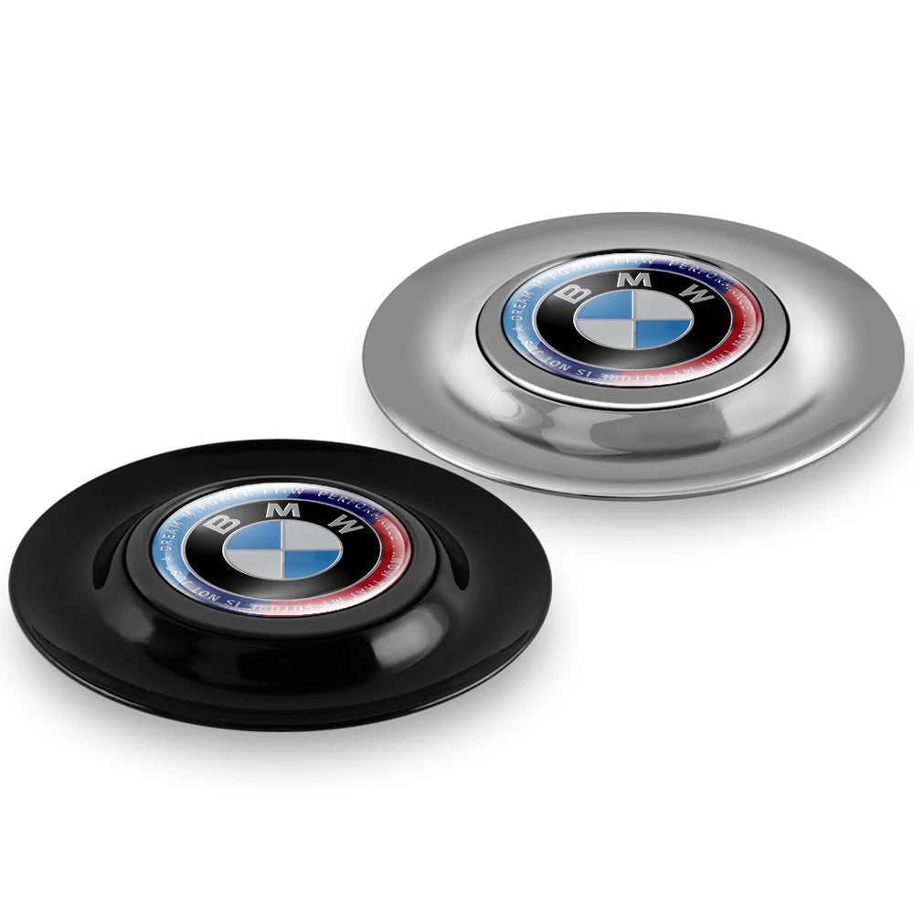 4Pcs 183mm Floating Car Wheel Center Caps Rims Hub Cover For BMW 50TH M Performance M3 M5 M6 F01 F20 F10 F13 F15 F16 F30 F34 F32