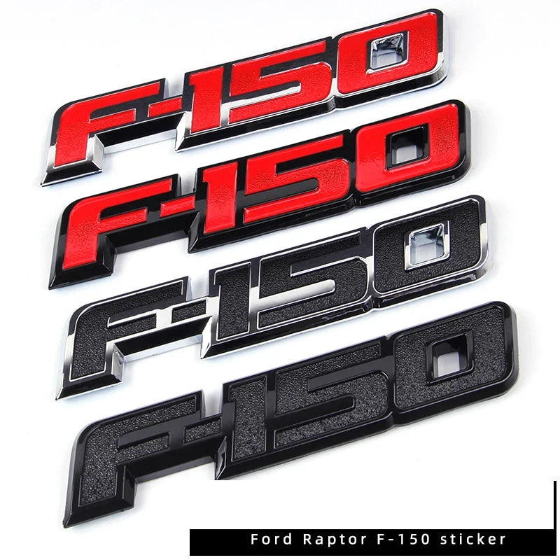 1 Pieces f-150 3D rear car tailgate body emblem for Car accessories sticker decals nameplate
