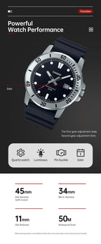Casio watch for men business fashion resin strap atmospheric waterproof  MTP-VD01-1E
