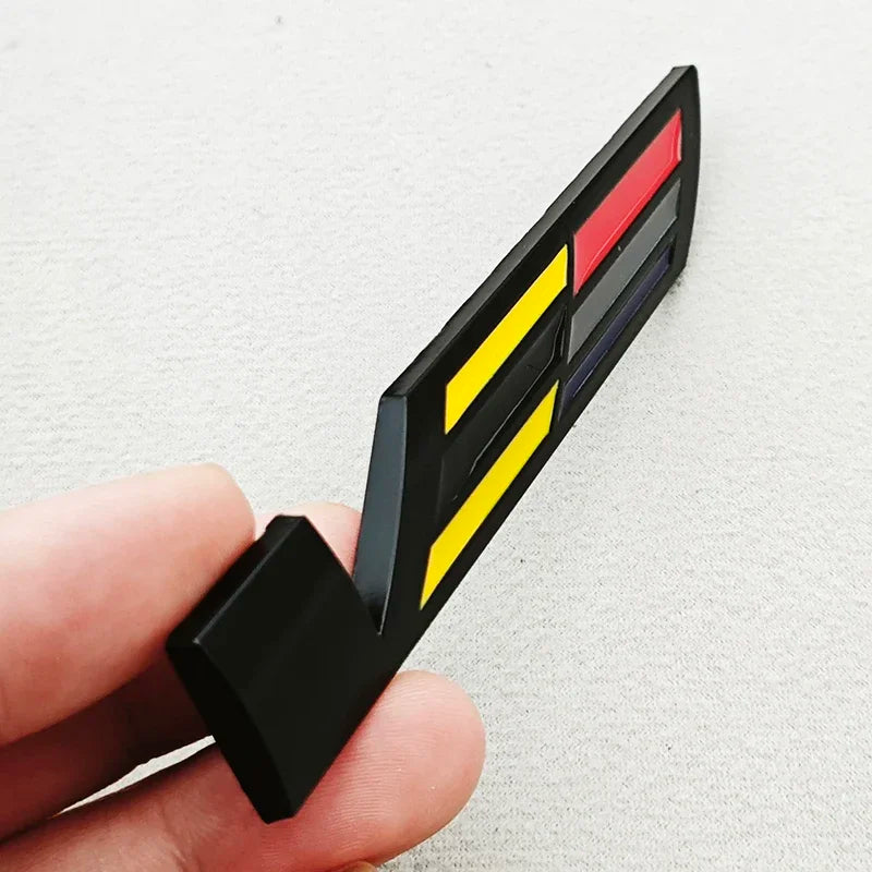 3D Metal Car Sticker Logo V Rear Trunk Badge Fender Side Emblem Decals For Cadillac ATS CTS CT4 CT5 XT6 Auto Accessories