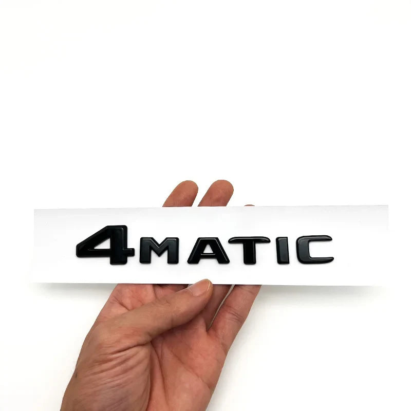 Car Tail Trunk Letters Logo Emblem Badge Sticker For Mercedes Benz GLA Class 4MATIC X156 H247 45 GLA250 GLA200 GLA220d GLA250e