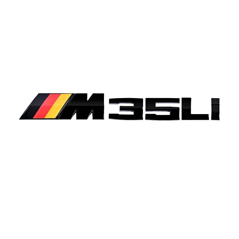 3D ABS Car Styling Rear Trunk Badge Emblem Logo Sticker Decoration Accessory For BMW M M1 M2 M3 M4 M5 M6 X7M X2M X4M X3M X5M X6M