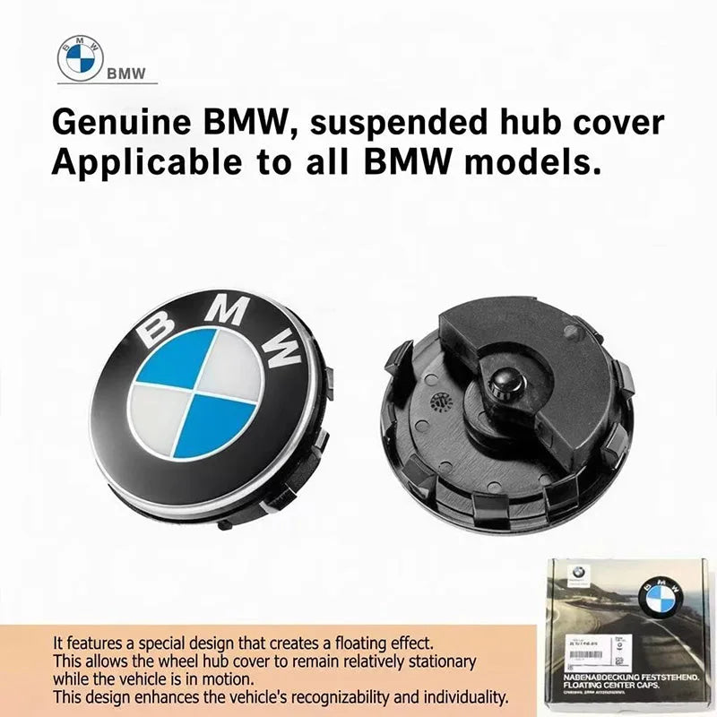 New 56mm 68mm Car Carbon 50th Anniversary Floating Wheel Center Caps For MINI BMW G11 G12 G30 G31 G32 G08 G05 F46 F49 F39 F90