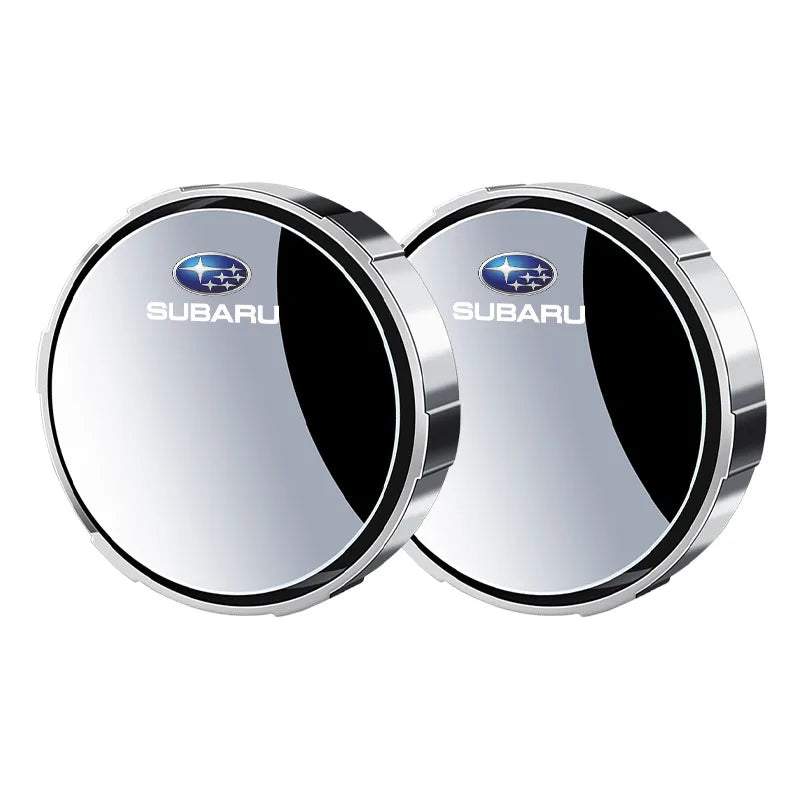 1 Pair 360 Degree Wide Angle Adjustable Car Rear View Mirror For Subaru LEGACY Forester Outback Rally WRX WRC XV Impreza