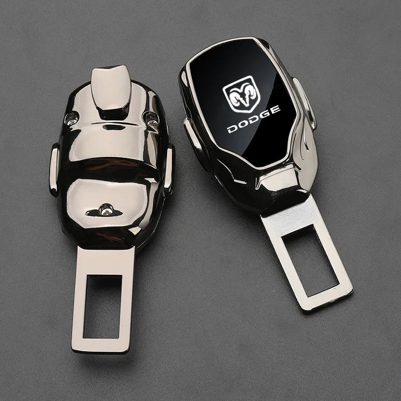 Car Seat Belt Clip Extender Alloy Seatbelt Lock Buckle for Dodge SRT NITRO Durango Caliber Viper Coolway CARAVAN JOURNEY Car