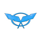 for Chevrolet Corvette 60 Years Camaro Aveo Cruze Malibu Captiva Trax Niva Captiva 3D ABS Car Fender Rear Trunk Emblem Sticker