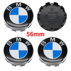 4Pcs 56mm 68mm Carbon Fiber Wheel Center Hub Caps 50th Anniversary Emblem for BMW M Power X5 E46 E90 F10 F30 G20