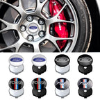 Ford Mustang ST Foose Accessorie 56MM Emblem Car Wheel Center Cap Sticker Decoration for Edge Fusion Shelby Explorer F150 Focus
