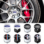 Ford Mustang ST Foose Accessorie 56MM Emblem Car Wheel Center Cap Sticker Decoration for Edge Fusion Shelby Explorer F150 Focus