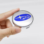 For Subaru WRX BRZ DRL XV STI Outback Legacy Forester Impreza Tribeca 4Pcs ABS 60mm Wheel Center Cover Hub Cover Logo