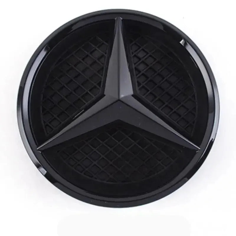 3D Star Badge Car Grill Emblem Front Logo for Mercedes Benz W204 W205 W213 X253 a B C E S CLA GLB GLC GLE GLS Vehicle Accessorie