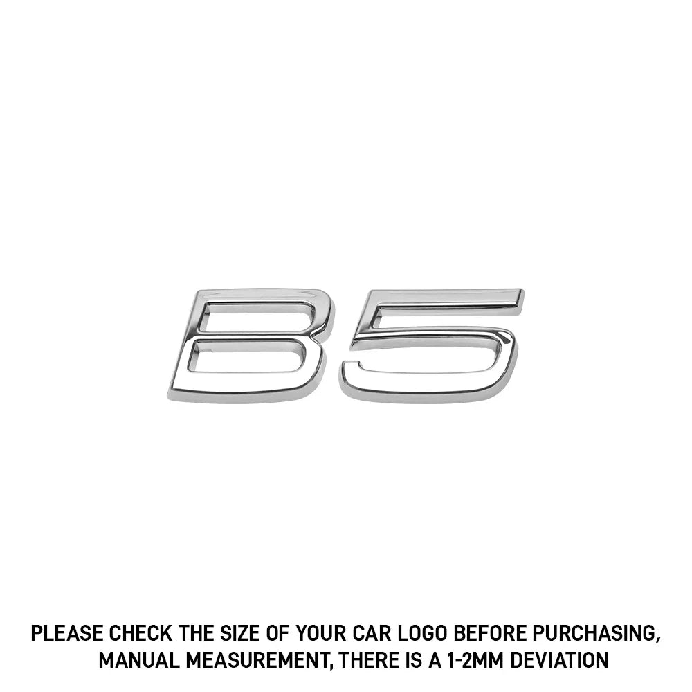 3D ABS Letters Car Rear Trunk Tailgate Side Fender Badge Emblem Sticker for Volvo B2 B3 B4 B5 B6 B7 B8 Auto Accessories