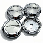 4pcs JDM W Work Emotion Logo Emblem Car Wheel Center Caps 66MM Clips 62MM Hub Wheels Cap Rim Hubcaps Dust Cover Car Accessories