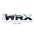 3D Metal Car Front Grille Emblem Auto Body Rear Trunk Badge Sticker for Subaru WRX XV STI Outback Legacy Forester Impreza