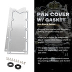LS Gen 3 Engine Blocks Billet Valley Pan Cover Plate Cover Plate Billet Low Profile LSX LS1 LM7 LR4 LQ4 LS6 L59 Aluminum TB-1020