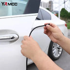 Protector de puerta de coche de 5M, Protector lateral Universal, tira de protección de borde de puerta, tiras de sellado de goma para coches