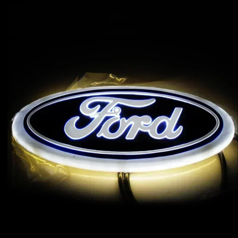 Ford LED Light Car Emblem Badge Front/Rear Tail Logo For F150 F250 Explorer Focus Mondeo Auto Exterior Styling Decoration