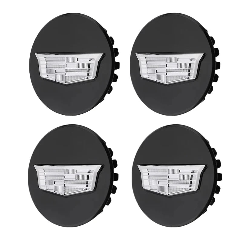 66mm 4pcs Wheel Center Hub Cover Caps Accessories for Cadillac Escalade XT5 XT6 CT5 CT6 XTS CT4 Auto Tire Emblem Car Styling