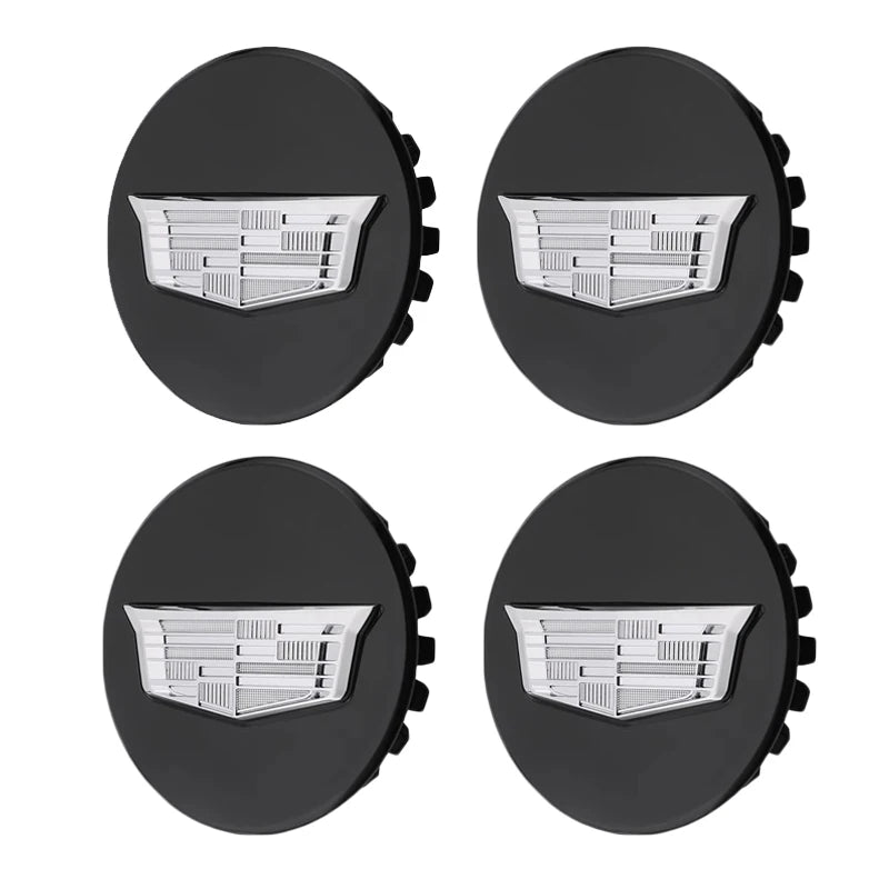 66mm 4pcs Wheel Center Hub Cover Caps Accessories for Cadillac Escalade XT5 XT6 CT5 CT6 XTS CT4 Auto Tire Emblem Car Styling