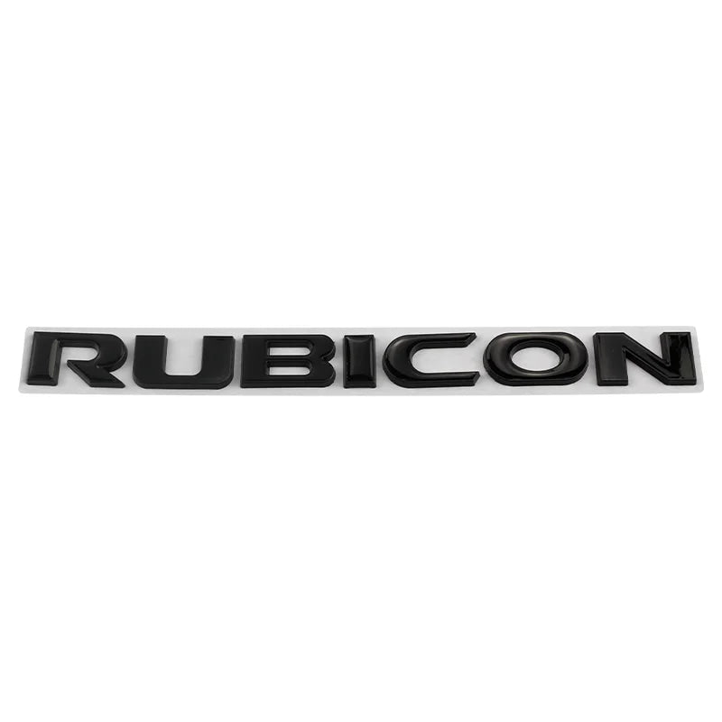 Car Metal Body Logo Decals Badge Emblems Sticker For Jeep Wrangler Rubicon Unlimited 4x4 JK JL JT 2021 2022 2023 2024 Parts