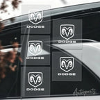 Creativity Dodge Logo Fashion Car Emblem Decorative Sticker For Dodge Ram 1500 Journey Charger Dart Challenger Durango Accessory