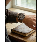 Fossil Oversized Chronograph Men Watch Smoke Stainless Steel Quartz Male Wristwatches Fashion Big Dial Clock JR1424 Reloj Hombre