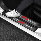 Car Door Trunk Sill Protective Strip Threshold Anti Scratch Sticker for Audi sline A4 B7 B8 B9 A3 8P 8V 8L A5 A6 Q3 Accessories