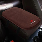 Car Fur Anti-slip Armrest Pad Cover Protective Mat Auto Accessories For Lexus LS LC IS350 ES300h ES300 IS250 IS220d NX350h GS350