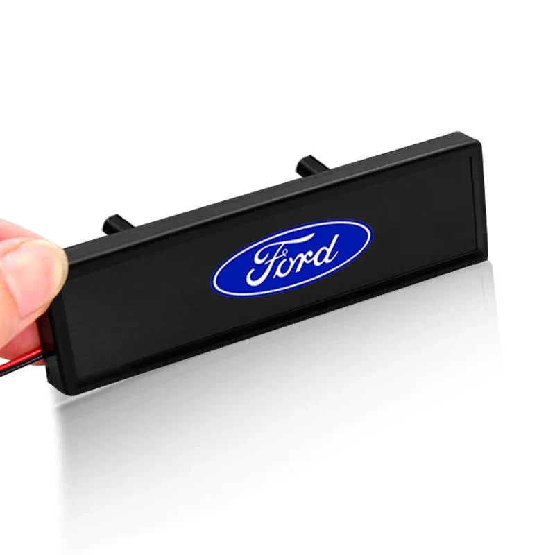 Auto Front Grille Badge Car Head Grill Emblem LED Light For Ford Focus Mk2 3 Fiesta Ranger Mondeo S-MAX Kuga Mustang Auto Goods