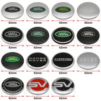 4Pcs 62mm Premium ABS Car Wheel Center Hub Caps Emblem Badge For Range Rover L322 L405 Evoque Discovery Velar SVR Accessories