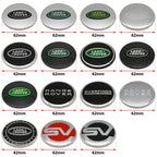 4Pcs 62mm Premium ABS Car Wheel Center Hub Caps Emblem Badge For Range Rover L322 L405 Evoque Discovery Velar SVR Accessories