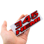 3D Metal Car Stickers 392 345 HEMI Emblem For Journey Charger Ram 1500 Caliber Nitro Caravan Avenger Dart Challenger Dodge