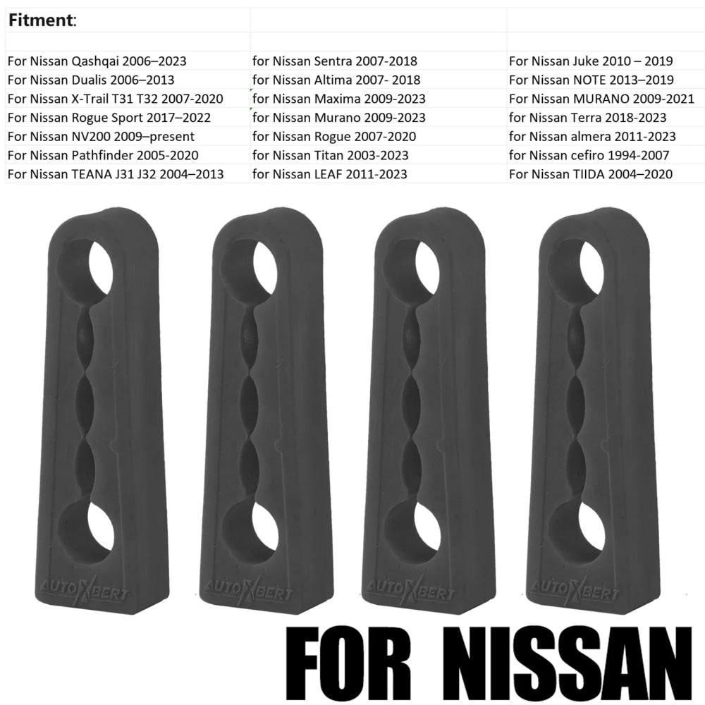Universal Car Door Lock Damper Buffer For Toyota Nissan VW Hyundai KIA Peugeot Deadener Seal Shock-Absorbing 2004 2020 2023 2024