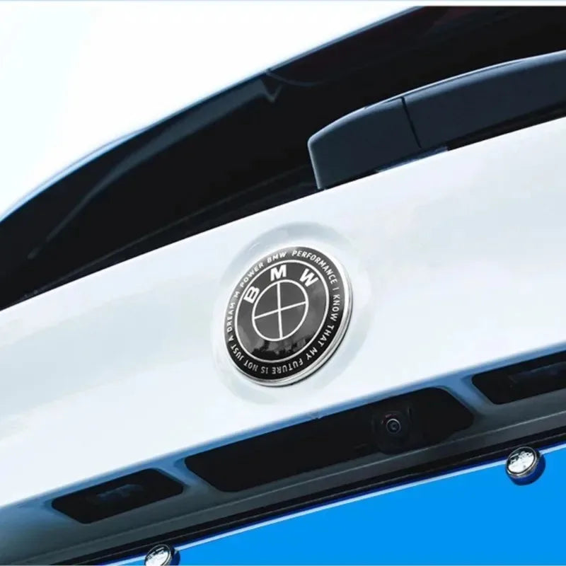 1/4/7pcs 81 72 46 56 68mm Car Front Rear Logo Wheel Hub Center Cover Steering Wheel Center Stickers For BMW X1 X3 X5 X6 E46 E90