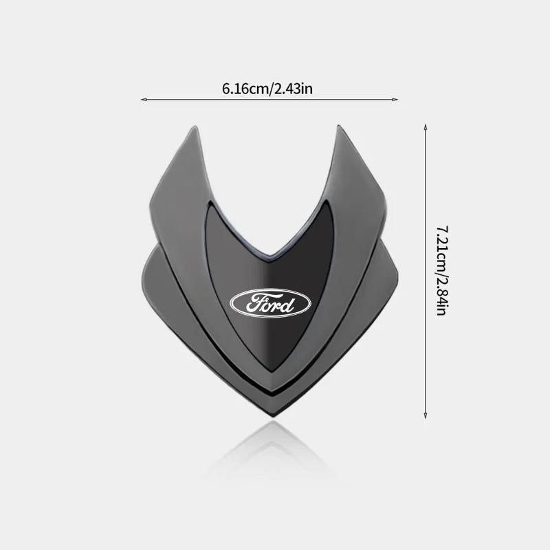 Car Side Fender Car Body Sticker Shield Emblem Badge Logo for Fords 2 3 4 5 MK 2 6 7 Ranger Fiesta Kuga Mondeo Fusion Taurus