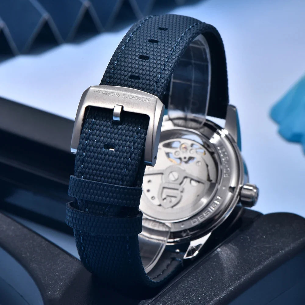 Pagani Design New Men's Automatic Mechanical Watch Tourbillon Clock Sapphire Stainless Steel Men's Military Watch