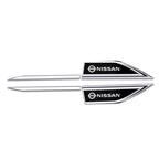 Car sticker Door Fender Side Blade Badge Car Body Sticker For Nissan X-Trail Qashqai Juke Leaf Micra NOTE Patrol Pulsar NISMO