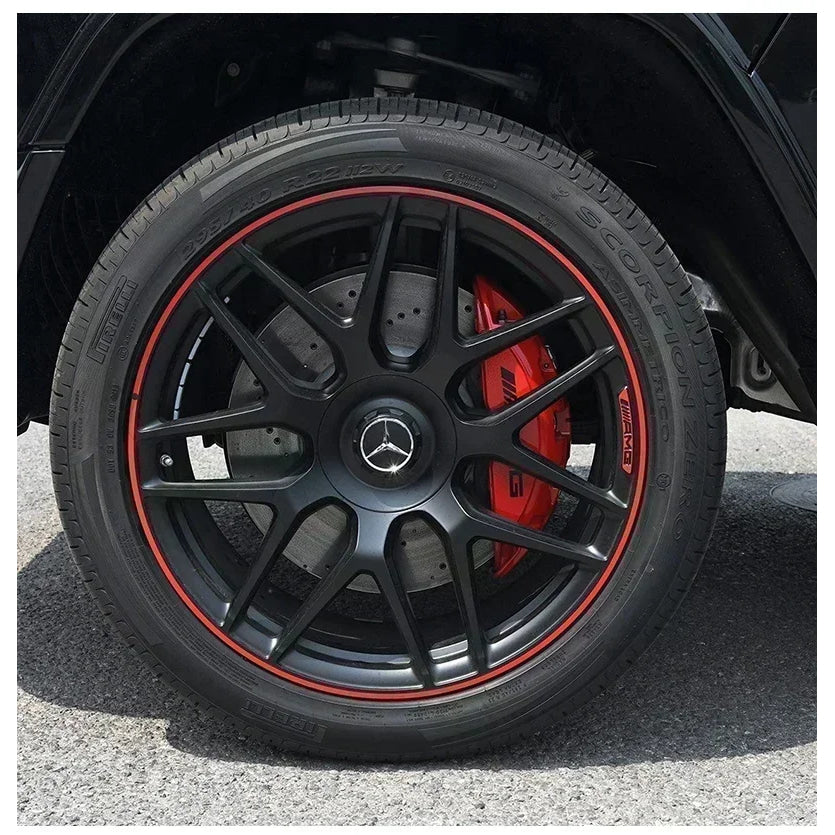 4PCS 147mm C-1028 17028 Car Styling Wheel Center Cap Hub Covers Badge Car Accessories For Mercedes Benz AMG G350 G500 G63 G65