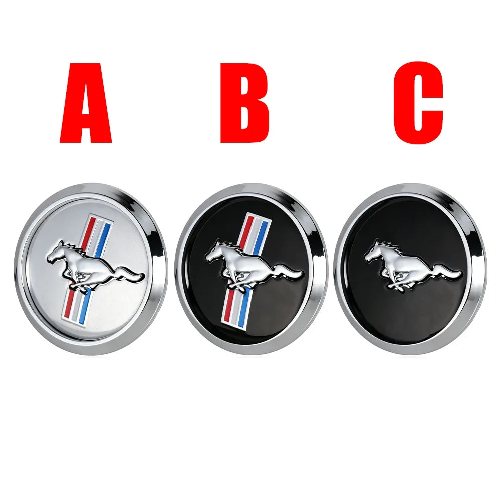 4pcs 54/68MM Car Wheel Center Hub Caps Badge Auto Tire Hubcap Accessories for Ford Focus 2 3 4 MK2 MK3 MK5 Fiesta MK7 Mondeo