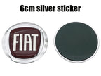 1pcs 6cm 9.5cm 12cm 3D ABS Car Front Logo Steer Wheel Rear Bumper Tail Door Trunk Emblem Sticker Styling Accessories
