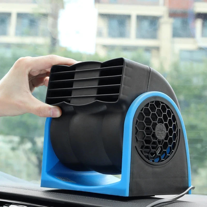 12V Car Speed Air Conditioner Vehicle Air Fan Truck Boat Auto Cooling Silent Cool Cooler With Cars Cigarette Lighter
