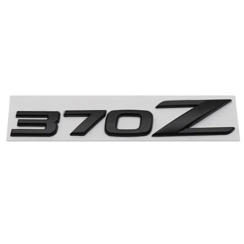 Car Front Emblem Sticker Auto Rear Trunk Badge for Nissan Z 350Z 370Z Fairlady Z3 Z34 Altima Leaf Livina Maxima Qashqai Sylphy