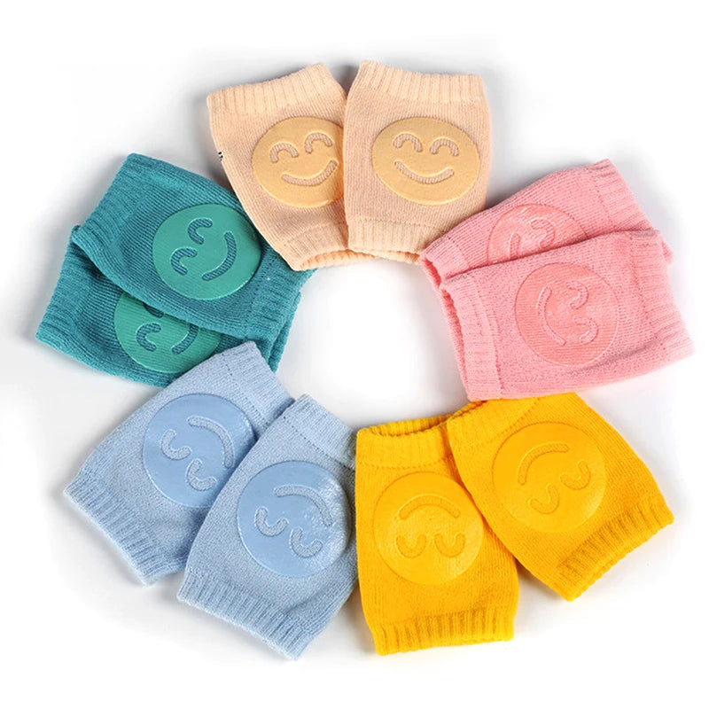 Rodillera para bebé, cojín antideslizante para gatear, Protector para niños pequeños, rodillera de seguridad, calentador de piernas, accesorios para niña y niño
