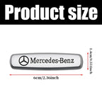 3D Metal Seat Sticker Badge Sticker Interior Sticker For Mercedes-benz AMG Maybach Brabus GLB GLC GLE GLS CLS CLA W215 W205 W463